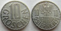 10 грошен Австрия (1965-1993) XF KM# 2878