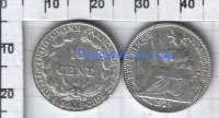 10 центов Французский Индокитай (1921-1937) VF KM# 16